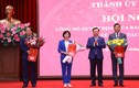 Bí thư Thành ủy Hà Nội Đinh Tiến Dũng trao 3 quyết định về công tác cán bộ