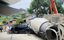 Xe bồn lật đè xe máy và ô tô ở Lào Cai, 3 người tử vong