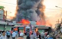 An Giang: Cháy lớn tại chợ Châu Long, nhiều gian hàng bị thiêu rụi