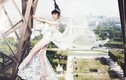 Hoàng Hải cùng Jessica Minh Anh diễn thời trang tại Tháp Eiffel