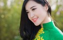 Á hậu Huyền My đẹp thiên thần với áo dài Xuân