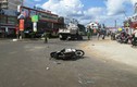 Một trung tá công an bị ô tô tải cán chết ở Gia Lai