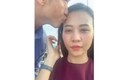 Cường Đô la "cưỡng hôn" Đàm Thu Trang khi đang livestream