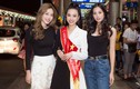 Tiểu Vy, Phương Nga xinh đẹp tới tiễn Thuý An sang Ai Cập thi Miss Intercontinental