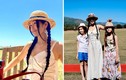 Diva Hồng Nhung trẻ trung cùng 2 con đi xem đua ngựa