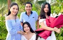 MC Quyền Linh hạnh phúc bên vợ và 2 con gái cao vượt trội