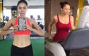 Thu Minh khoe thân hình quyến rũ nhờ chăm tập gym 