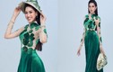 Đỗ Thị Hà gây sốt với “áo dài rau má” ở Miss World 2021
