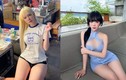 Hot girl xinh đẹp diện quần siêu ngắn đi ăn đêm gây phản cảm