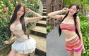 Hot girl xinh đẹp diện đồ trễ nải khoe vóc dáng quyến rũ