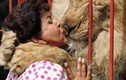 Những màn “khóa môi” kỳ lạ của người và động vật