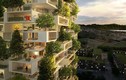 Ngắm thiết kế tòa nhà chung cư phủ toàn cây xanh độc đáo