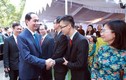 Chủ tịch nước thăm cán bộ, nhân viên Đại sứ quán Việt Nam tại Ấn Độ