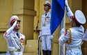 Cờ ASEAN tung bay trong lễ thượng cờ kỷ niệm 51 năm thành lập 