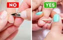 Những sai lầm làm nail làm hỏng móng tay bạn