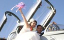 Dân mạng TQ sốt ảnh đám cưới của bộ đội không quân