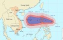 Từ sáng 12/10, bão số 11 dậy sóng Biển Đông