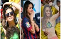 Bạn gái Neymar gợi cảm trên khán đài