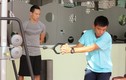 Kim Lý làm HLV thể lực cho tay vợt Lý Hoàng Nam