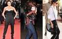 Victoria Beckham nghiện mốt quần dài trùm giầy