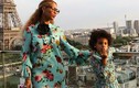 Mẹ con Beyonce - Blue Ivy thích diện đồ đôi