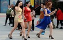 Sinh viên Trung Quốc nô nức thử sức thi người mẫu