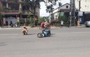 Đại úy CSGT ở Quảng Trị bị 2 thanh niên đi xe máy tông gãy chân