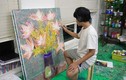 Cậu bé 14 tuổi mở triển lãm tranh, thu gần 3 tỷ đồng ủng hộ chống dịch