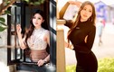 Chỉ mặc nội y rồi khoác áo lông, hot girl khoe vòng 1 "ná thở"