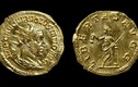 Đồng tiền vàng quý hiếm có hình hoàng đế La Mã bị ám sát