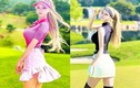 Hot girl khoe dáng cực nuột trên sân golf khiến người nhìn mê đắm