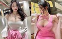 Hot girl xinh đẹp mặc hớ hênh, o ép vòng một "ná thở"