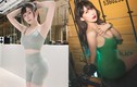 Khó rời mắt hot girl xinh đẹp mặc đồ bó sát khoe vòng 1