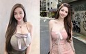 Mê mẩn hot girl siêu vòng 1 mặc gợi cảm xinh như công chúa