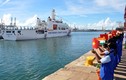 Khoảnh khắc ấn tượng tàu CSB Việt Nam thăm Ấn Độ