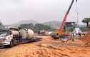 Phá dỡ hoàn toàn trạm bê tông trái phép ở Ba Vì