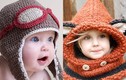 Những kiểu mũ len cực chất cho bé ngày lạnh