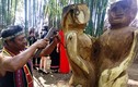 Tây Nguyên: Xem nghệ nhân các dân tộc thi tạc tượng gỗ 
