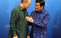 Phút thân mật giữa Chủ tịch Trương Tấn Sang và Tổng thống Putin 