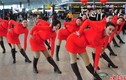 Ngất ngây dàn người đẹp nhảy flashmob tại sân bay Trung Quốc