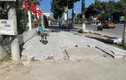 Ninh Thuận: Cận cảnh tiến độ gói thầu sửa chữa, gia cố lề đường 16/4