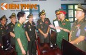 Sĩ quan Campuchia thăm Trường Sĩ quan thông tin Việt Nam