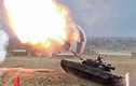 Mục kích xe tăng Nga thao diễn hùng mạnh