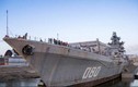 Ảnh nóng Nga “lột xác” tuần dương hạm hạt nhân