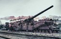 Chiêm ngưỡng đại pháo “khủng” trên tàu hỏa của Liên Xô