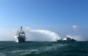 Tàu CSB Việt Nam và Ấn Độ diễn tập trên Biển Đông