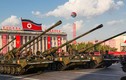 Cận cảnh dàn pháo “khủng” Quân đội Triều Tiên mới khoe