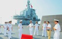Ảnh chuyến thăm của Đô đốc Mỹ lên tàu sân bay Trung Quốc