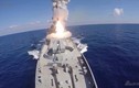 Ngoạn mục cảnh tàu chiến Nga hủy diệt IS ở Syria