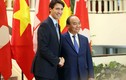 Hình ảnh lễ đón chính thức Thủ tướng Canada tại Hà Nội